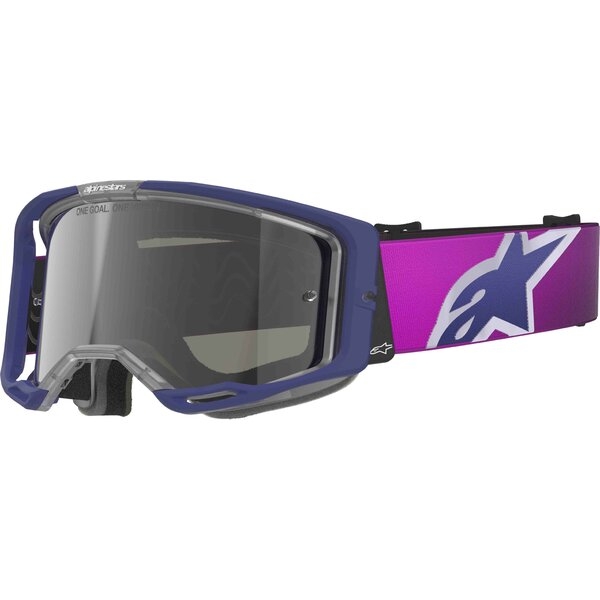 Ochelari cross-enduro ALPINESTARS VISION 8 CORP MIRROR GOGGLE Mov/Gri/Argintiu, 4