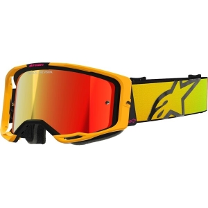 Ochelari cross-enduro ALPINESTARS VISION 8 CORP MIRROR GOGGLE Mov/Gri/Argintiu, 6