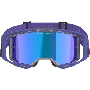 Ochelari cross-enduro ALPINESTARS VISION 8 CORP MIRROR GOGGLE Mov/Gri/Argintiu, 28