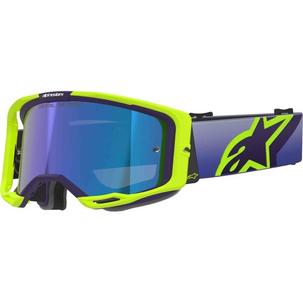 Ochelari cross-enduro ALPINESTARS VISION 8 CORP MIRROR GOGGLE Albastru/Mov, 8