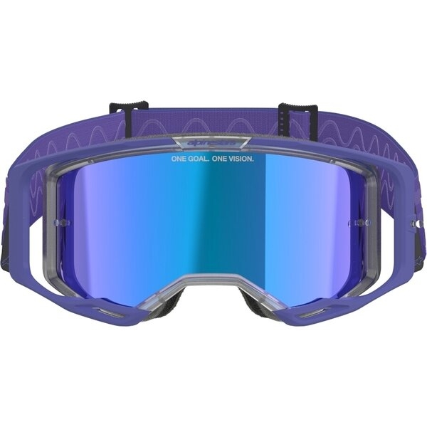 Ochelari cross-enduro ALPINESTARS VISION 8 CORP MIRROR GOGGLE Albastru/Mov, 10