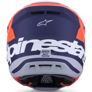 Casca cross-enduro ALPINESTARS SUPERTECH S-M7 CORE ECE06 M Portocaliu/Albastru, 18