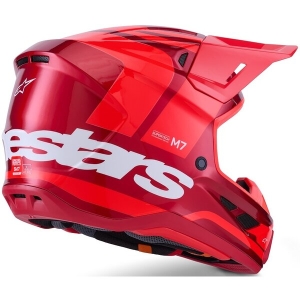 Casca cross-enduro ALPINESTARS SUPERTECH S-M7 CORE ECE06 L Portocaliu/Albastru, 15