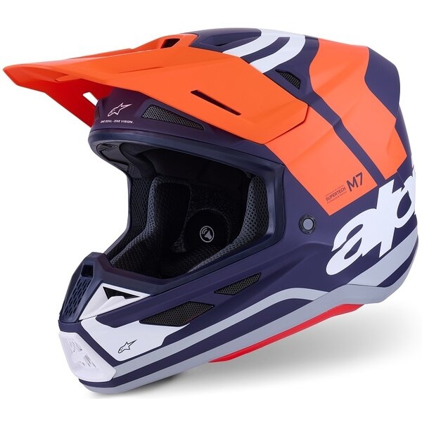 Casca cross-enduro ALPINESTARS SUPERTECH S-M7 CORE ECE06 Rosu S, 13