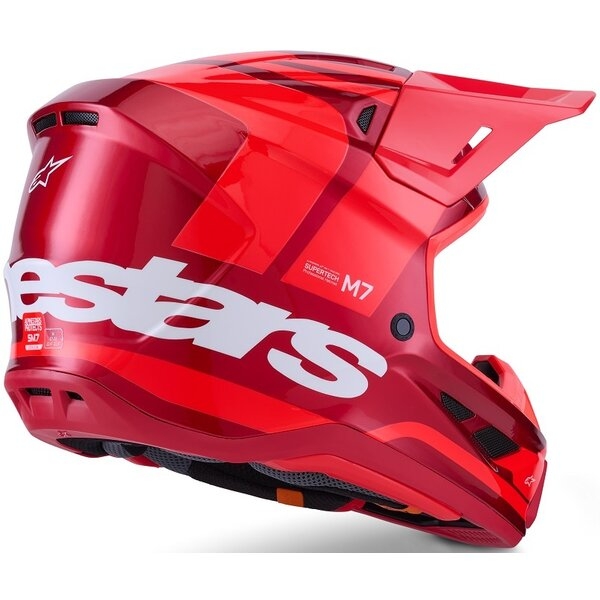 Casca cross-enduro ALPINESTARS SUPERTECH S-M7 CORE ECE06 M Rosu, 14
