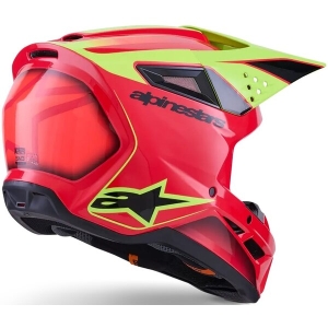 Casca cross-enduro ALPINESTARS S-M3 FRAY ECE06 XXL Negru/Portocaliu/Galben fluo, 6