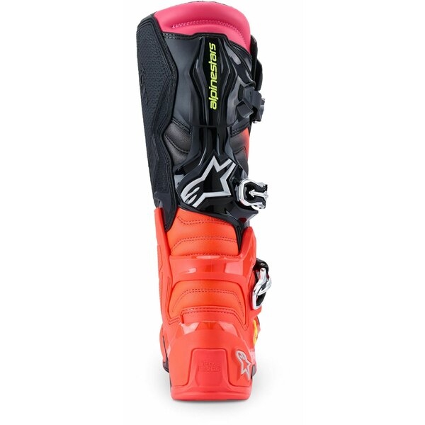 Cizme cross-enduro ALPINESTARS TECH 7 2025 44.5 Negru/Rosu fluo/Roz fluo, 9