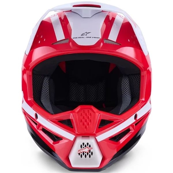 Casca cross-enduro ALPINESTARS S-M3 HEAT ECE06 S Argintiu/Albastru/Negru mat, 15