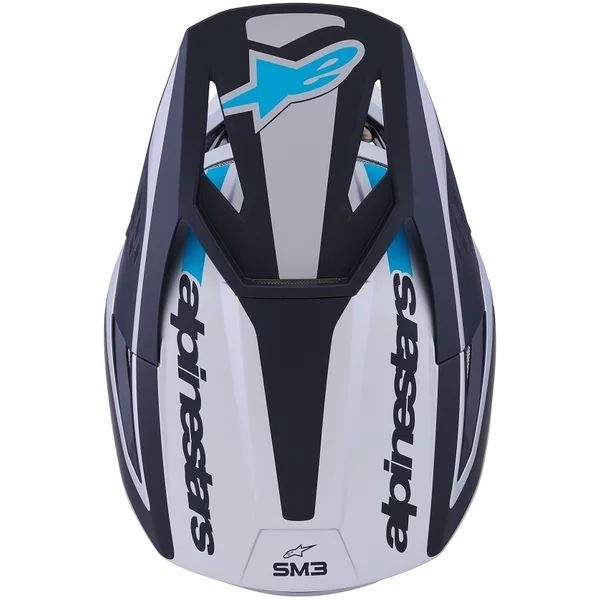 Casca cross-enduro ALPINESTARS S-M3 HEAT ECE06 S Rosu/Alb/Negru, 18