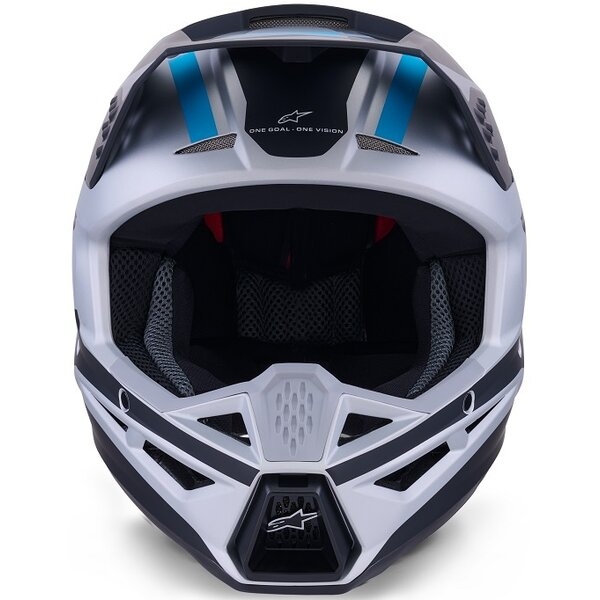 Casca cross-enduro ALPINESTARS S-M3 HEAT ECE06 S Rosu/Alb/Negru, 15