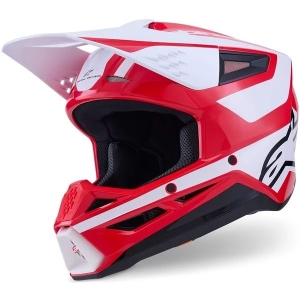 Casca cross-enduro ALPINESTARS S-M3 HEAT ECE06 S Rosu/Alb/Negru, 22