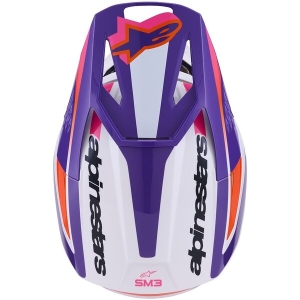 Casca cross-enduro ALPINESTARS S-M3 HEAT ECE06 S Galben fluo/Negru, 5