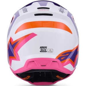 Casca cross-enduro ALPINESTARS S-M3 HEAT ECE06 S Galben fluo/Negru, 17