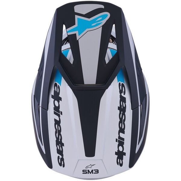 Casca cross-enduro ALPINESTARS S-M3 HEAT ECE06 M Alb/Mov/Roz, 5
