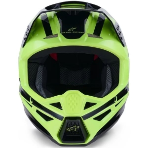 Casca cross-enduro ALPINESTARS S-M3 HEAT ECE06 L Argintiu/Albastru/Negru mat, 12