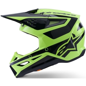Casca cross-enduro ALPINESTARS S-M3 HEAT ECE06 XL Rosu/Alb/Negru, 3