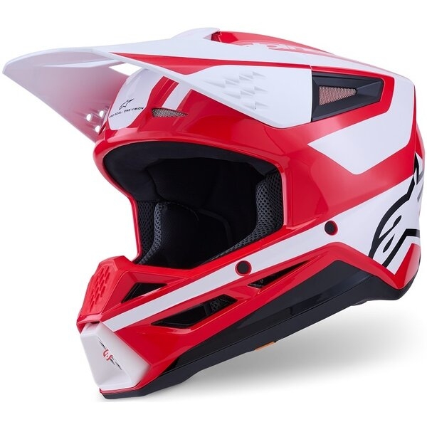 Casca cross-enduro ALPINESTARS S-M3 HEAT ECE06 XL Galben fluo/Negru, 20