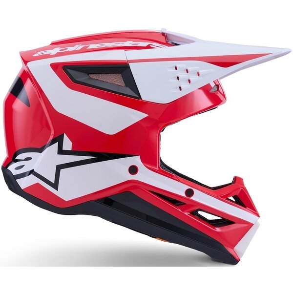 Casca cross-enduro ALPINESTARS S-M3 HEAT ECE06 XXL Alb/Mov/Roz, 20