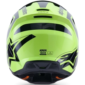 Casca cross-enduro ALPINESTARS S-M3 HEAT ECE06 XXL Alb/Mov/Roz, 3
