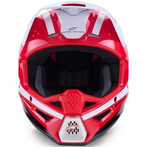 Casca cross-enduro ALPINESTARS S-M3 HEAT ECE06 XXL Rosu/Alb/Negru, 27