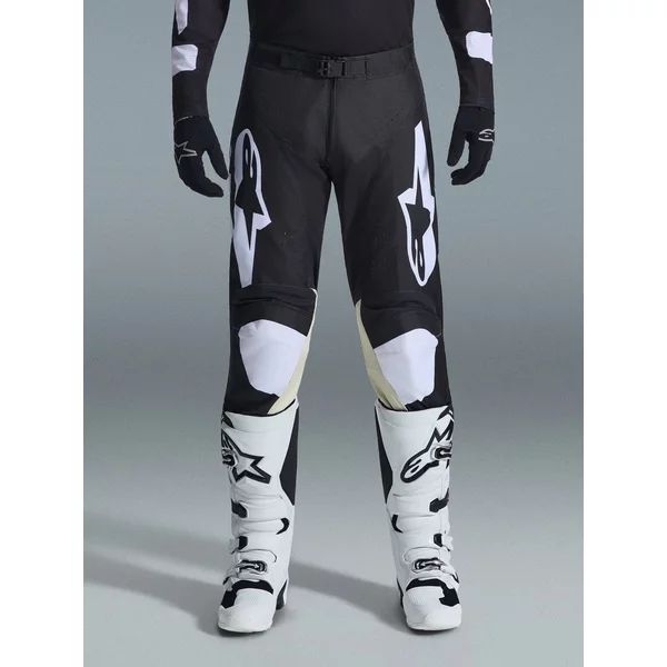 Pantaloni cross-enduro ALPINESTARS RACER AIR RIWAY 2026 30 Gri/Galben fluo/Albastru, 13