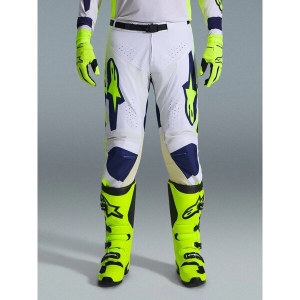 Pantaloni cross-enduro ALPINESTARS RACER AIR RIWAY 2026 32 Gri/Galben fluo/Albastru, 11