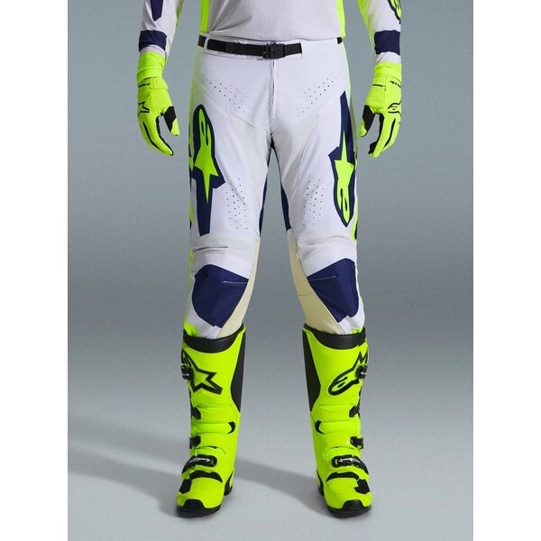 Pantaloni cross-enduro ALPINESTARS RACER AIR RIWAY 2026 Negru/Alb 38, 13