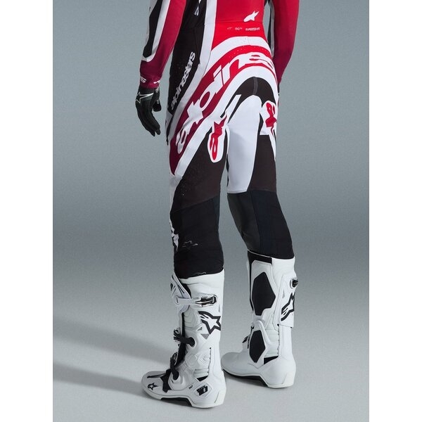 Pantaloni cross-enduro ALPINESTARS SUPERTECH AFD VISTA 2026 Negru/Rosu/Alb 34, 16