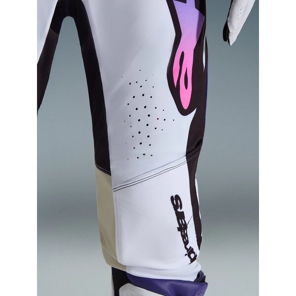 Pantaloni cross-enduro ALPINESTARS SUPERTECH AFD VISTA 2026 Negru/Rosu/Alb 36, 8