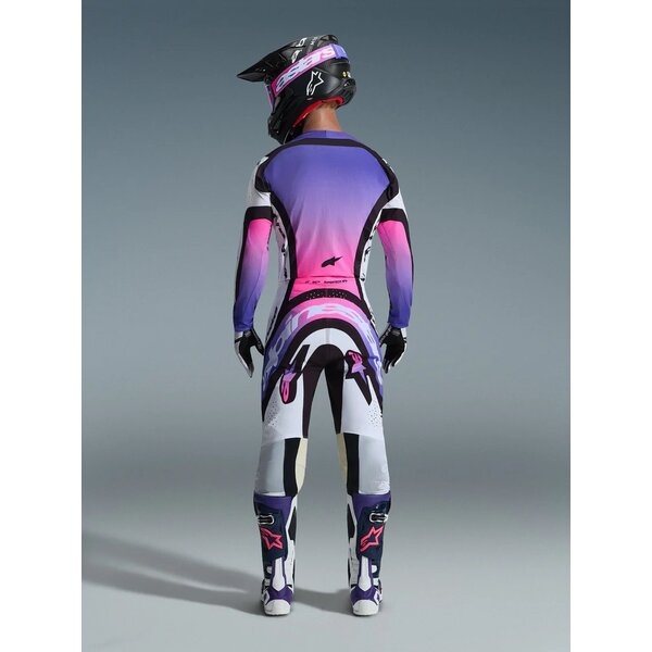 Pantaloni cross-enduro ALPINESTARS SUPERTECH AFD VISTA 2026 Negru/Rosu/Alb 36, 17