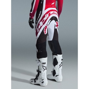 Pantaloni cross-enduro ALPINESTARS SUPERTECH AFD VISTA 2026 Negru/Rosu/Alb 36, 14