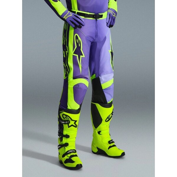 Pantaloni cross-enduro ALPINESTARS RACER PORTL 2026 34 Verde/Alb/Negru, 7