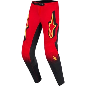 Pantaloni cross-enduro ALPINESTARS SUPERTECH SCENZ 2026 30 Rosu/Negru/Galben, 17
