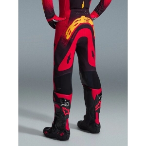 Pantaloni cross-enduro ALPINESTARS SUPERTECH SCENZ 2026 32 Rosu/Negru/Galben, 3