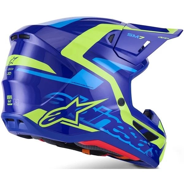 Casca cross-enduro ALPINESTARS SUPERTECH S-M7 DEED ECE06 S Mov/Roz, 23