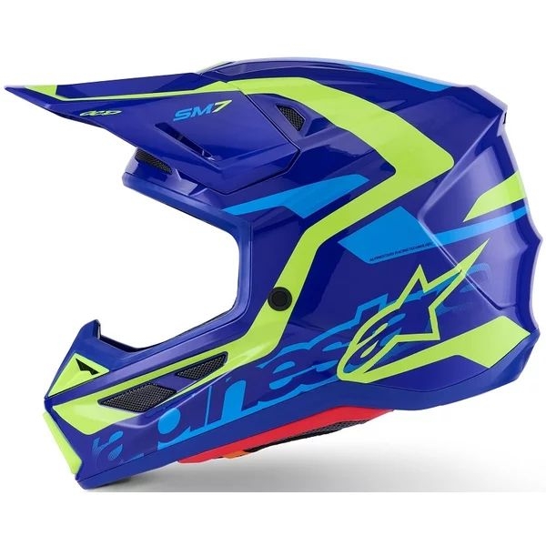 Casca cross-enduro ALPINESTARS SUPERTECH S-M7 DEED ECE06 S Mov/Roz, 38