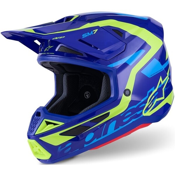 Casca cross-enduro ALPINESTARS SUPERTECH S-M7 DEED ECE06 M Mov/Roz, 18
