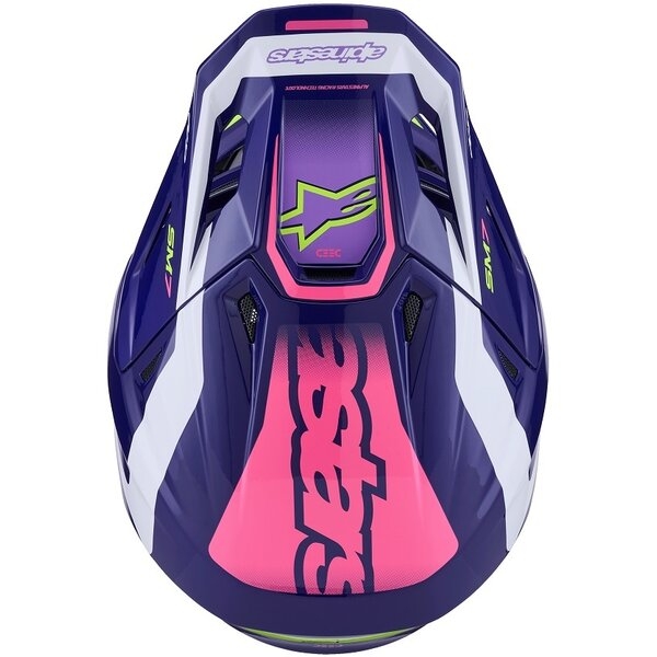 Casca cross-enduro ALPINESTARS SUPERTECH S-M7 DEED ECE06 M Rosu/Negru/Alb, 16