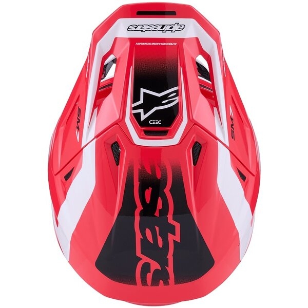 Casca cross-enduro ALPINESTARS SUPERTECH S-M7 DEED ECE06 L Rosu/Negru/Alb, 6