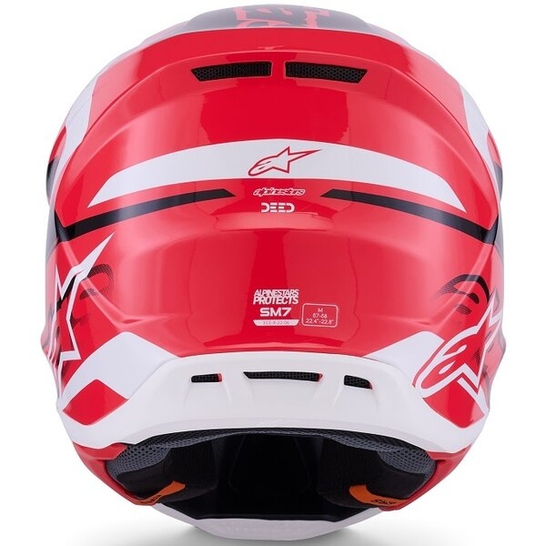 Casca cross-enduro ALPINESTARS SUPERTECH S-M7 DEED ECE06 XL Mov/Roz, 9