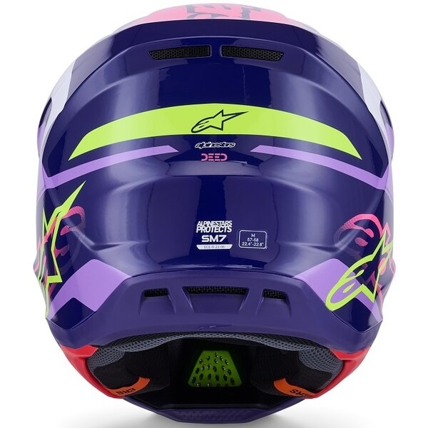 Casca cross-enduro ALPINESTARS SUPERTECH S-M7 DEED ECE06 XL Mov/Roz, 21