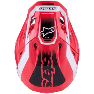 Casca cross-enduro ALPINESTARS SUPERTECH S-M7 DEED ECE06 XL Rosu/Negru/Alb, 9