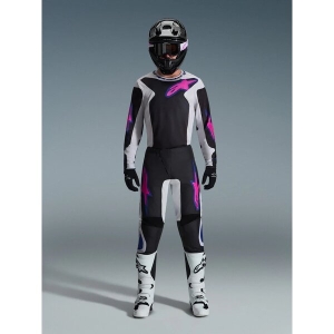Pantaloni cross-enduro ALPINESTARS FLUID GRID 2026 38 Rosu/Negru/Mov, 7