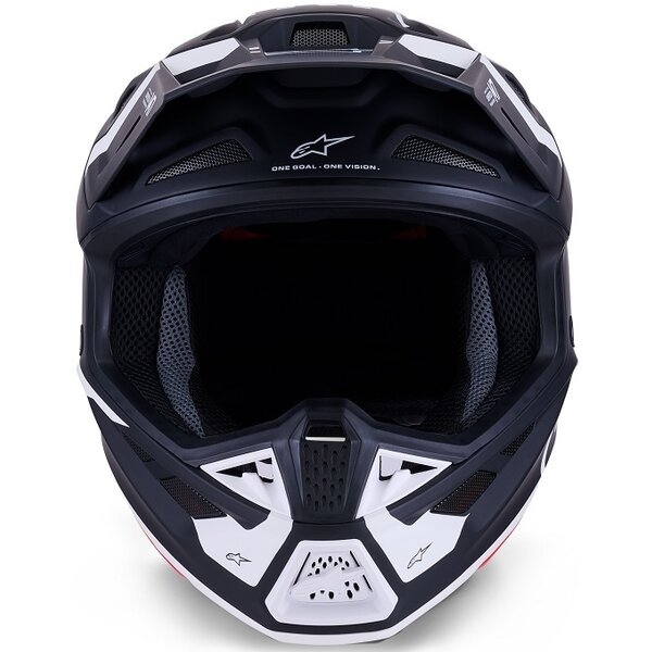 Casca cross-enduro ALPINESTARS SUPERTECH S-M7 DASHER ECE06 M Negru/Alb mat, 5