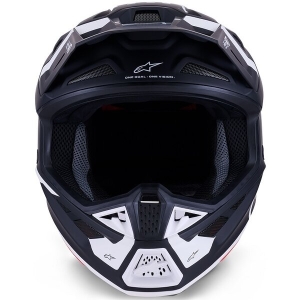 Casca cross-enduro ALPINESTARS SUPERTECH S-M7 DASHER ECE06 M Negru/Alb mat, 5