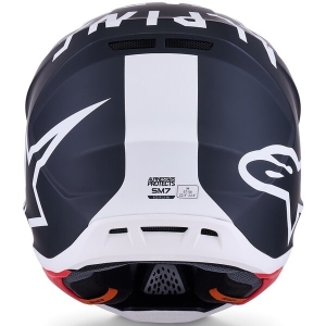Casca cross-enduro ALPINESTARS SUPERTECH S-M7 DASHER ECE06 L Negru/Alb mat, 5