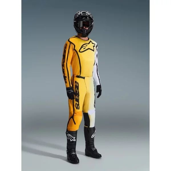 Pantaloni cross-enduro ALPINESTARS FLUID APEX 2026 36 Rosu/Alb, 33