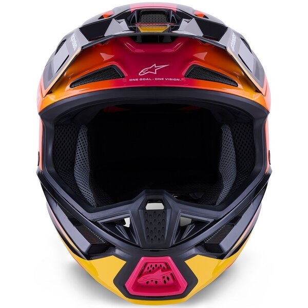 Casca cross-enduro ALPINESTARS SUPERTECH S-M7 RISE ECE06 M Albastru/Alb, 7