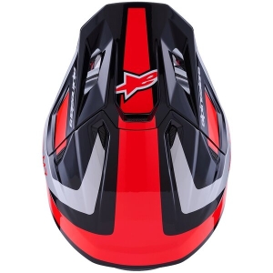 Casca cross-enduro ALPINESTARS SUPERTECH S-M7 RISE ECE06 L Negru/Galben/Roz, 12