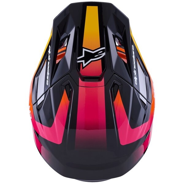 Casca cross-enduro ALPINESTARS SUPERTECH S-M7 RISE ECE06 L Albastru/Alb, 7